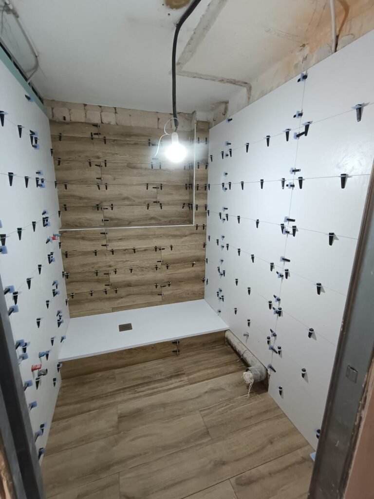 Proceso de reforma integral de baño en Santa Coloma de Gramenet