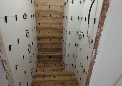 Reforma integral de aseo en Barcelona (proceso)